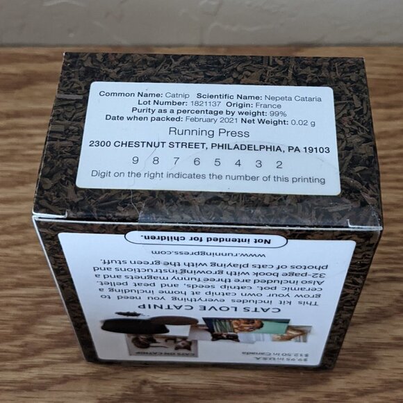 Grow Your Own Catnip Miniature Gift Set - Picture 3 of 3